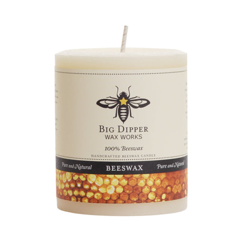 Pure Beeswax Candle Pillars