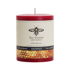 Pure Beeswax Candle Pillars
