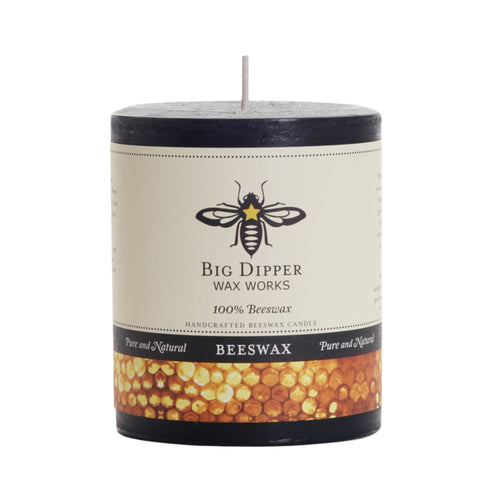 Pure Beeswax Candle Pillars