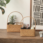 Rectangular Woven Basket Organizer