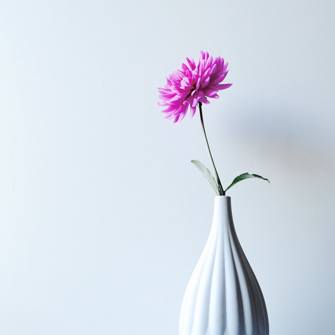 Textured Porcelain Vase