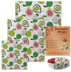 Beeswax Food Wraps - 3pcs