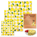 Beeswax Food Wraps - 3pcs