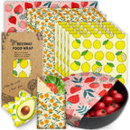 Beeswax Food Wraps - 3pcs
