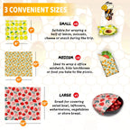 Beeswax Food Wraps - 3pcs