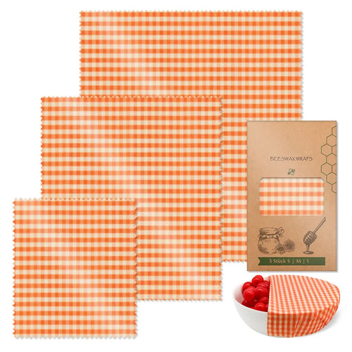 Beeswax Food Wraps - 3pcs