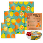 Beeswax Food Wraps - 3pcs