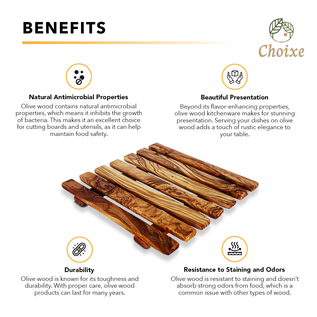 Olive Wood Trivet