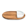 Charcuterie Tray w/ 2 Triangular Ceramic Bowls