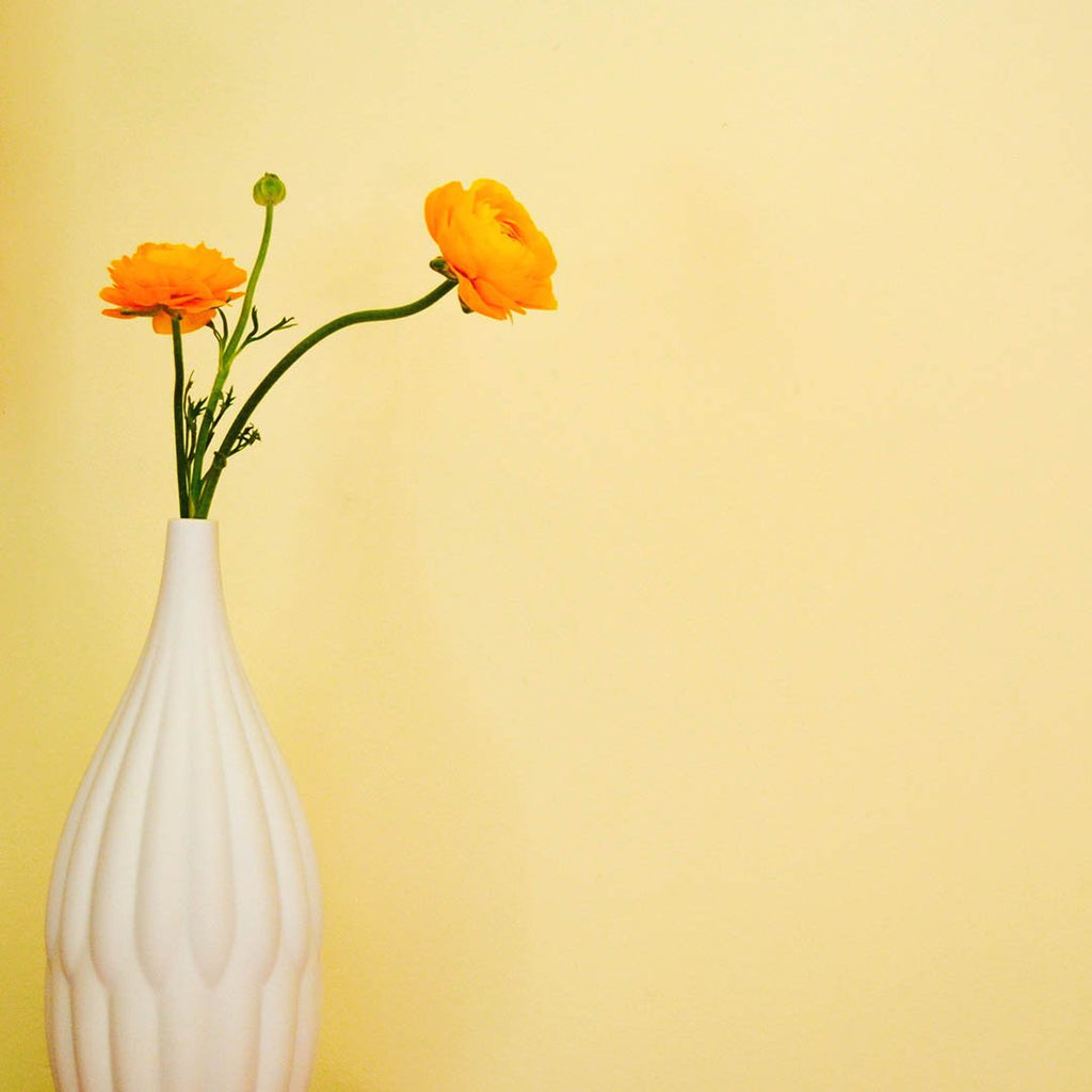 Textured Porcelain Vase