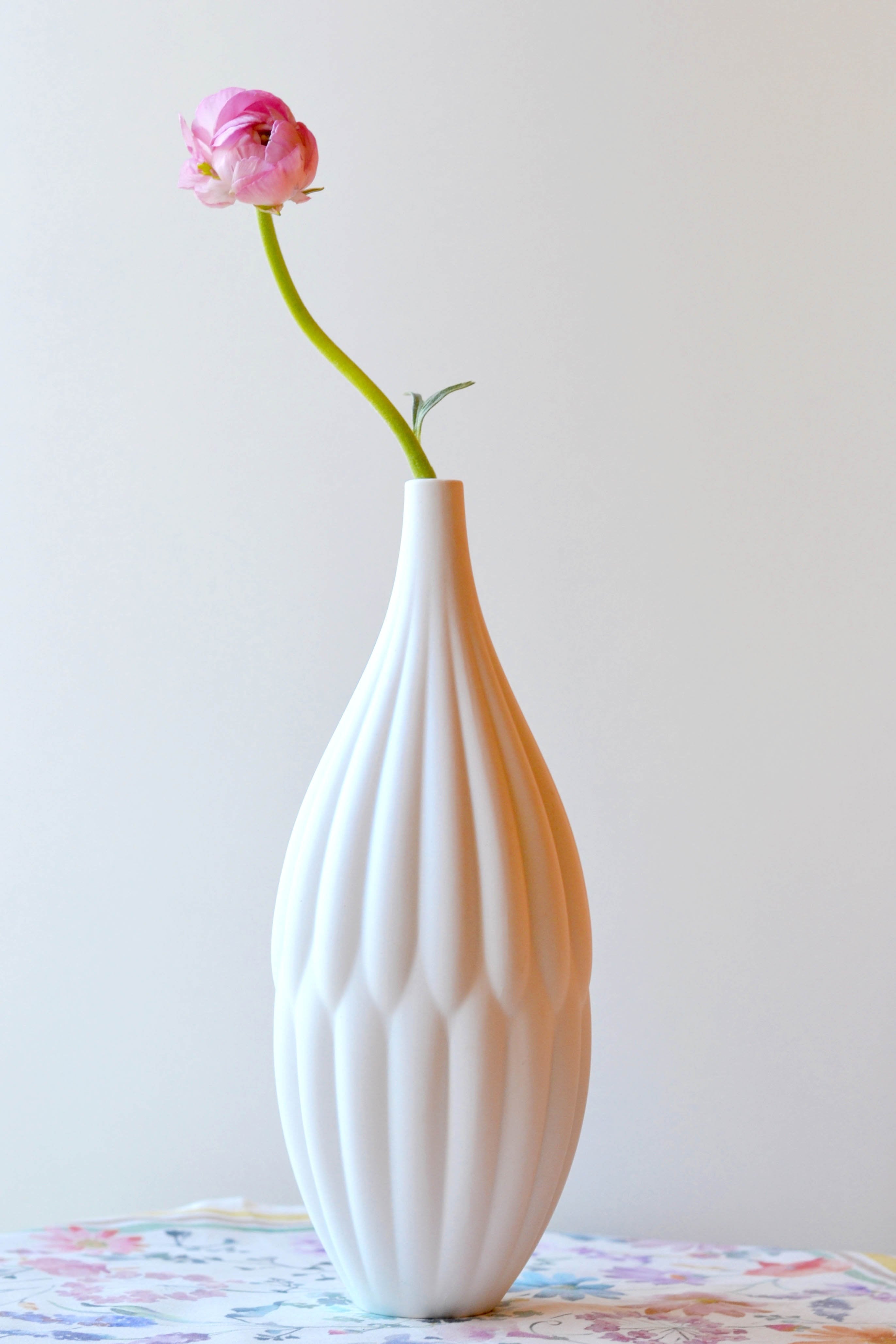 Textured Porcelain Vase